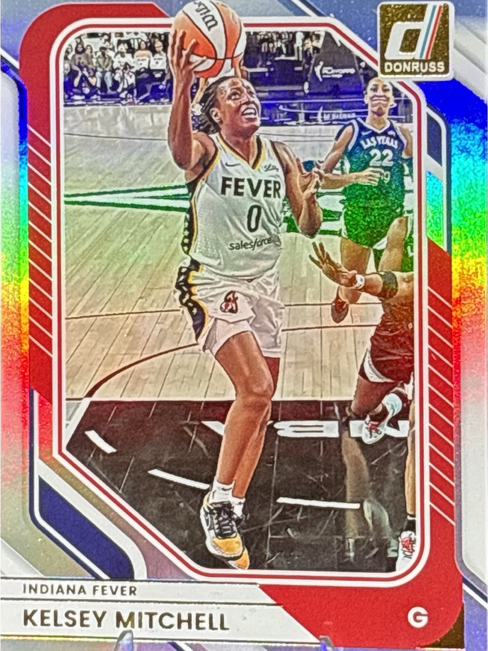 Panini Donruss Kelsey Mitchell Basketball Card - Prizm